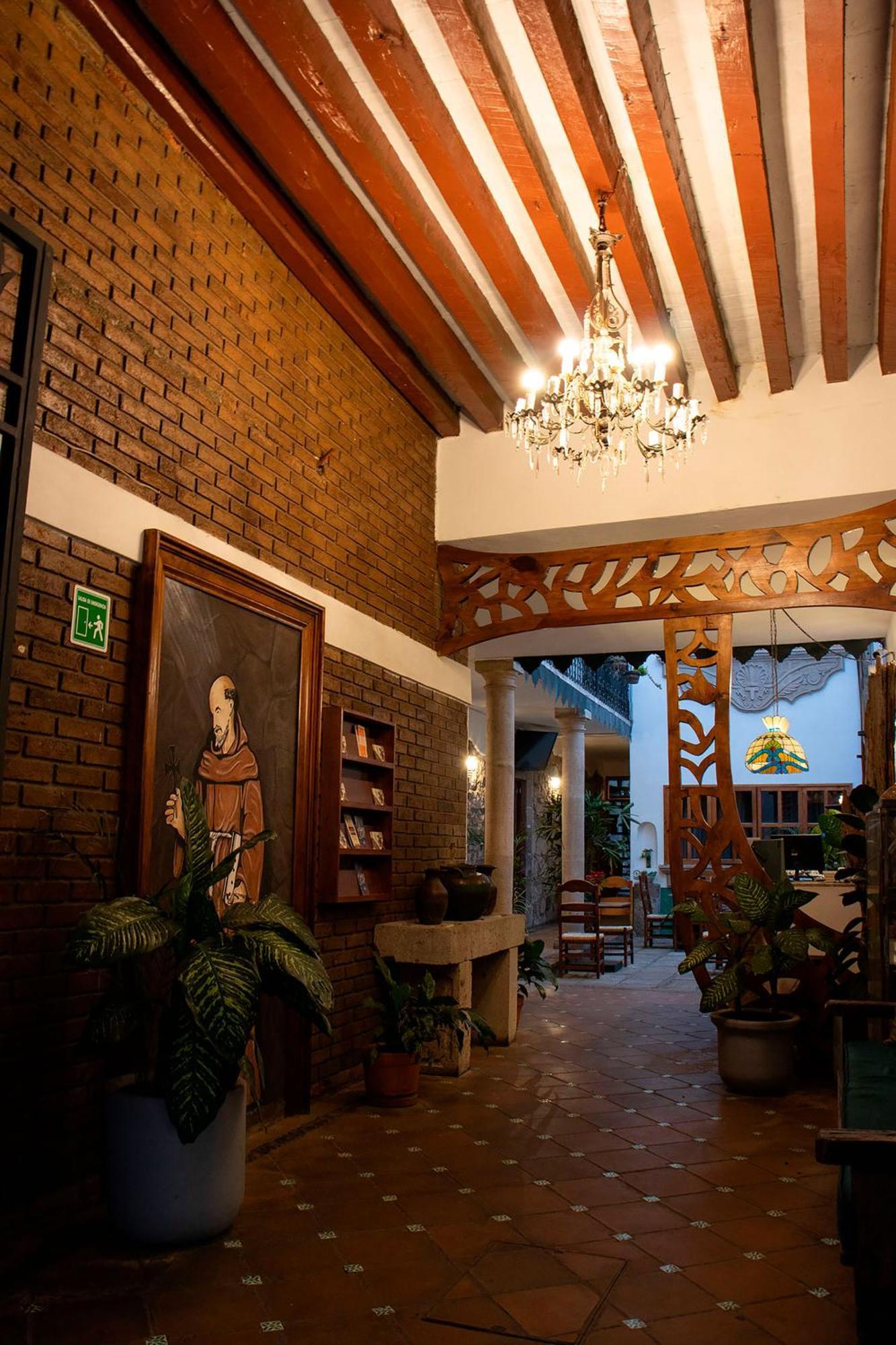 Hotel Casa Del Fraile Morelia Ngoại thất bức ảnh